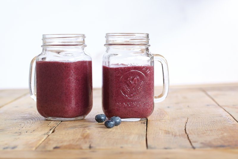 Beeren-Grüntee-Smoothie