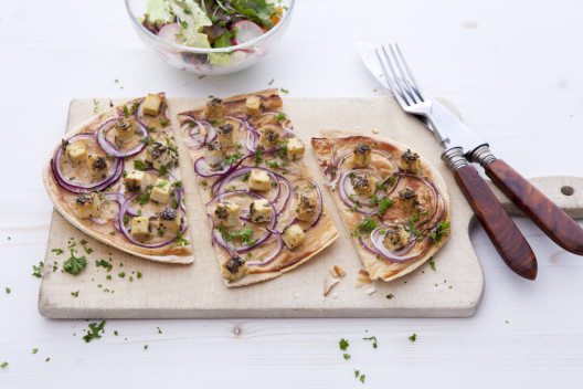Feto Flammkuchen (Bild: © Taifun-Tofu)