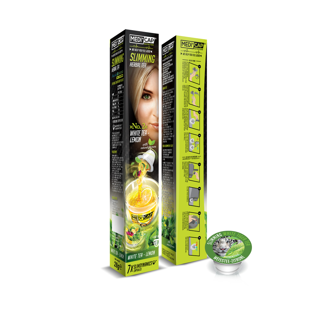 Exklusiv bei Manor: Medicap Slimming Kapseln, White Tiger Tea, Zitrone, 7 Stück CHF 9.90