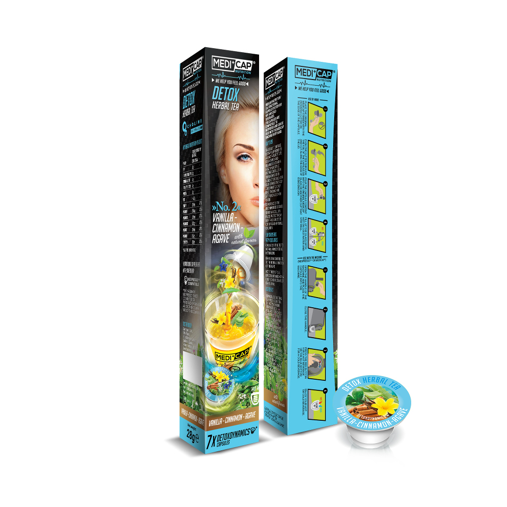 Exklusiv bei Manor: Medicap Detox Kapseln, White Tiger Tea, Rote Bete-Karotten-Zitrone, Ingwer, 7 Stück CHF 9.90