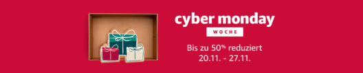 Cyber Monday Woche bei Amazon.de (Bild: obs/Amazon.de)